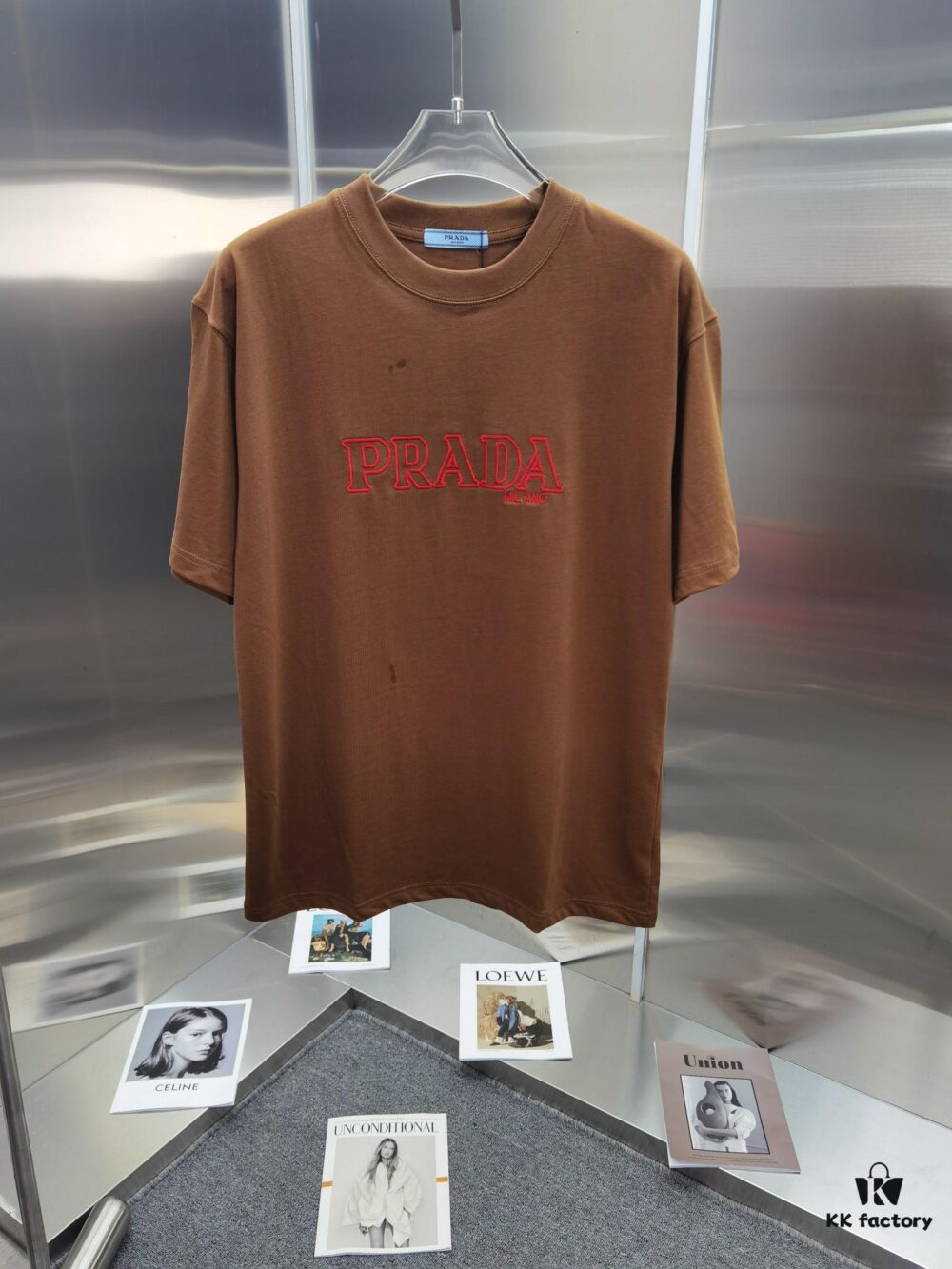 PR*DA Embroidered Premium Version Short Sleeve T-Shirt (Unisex)