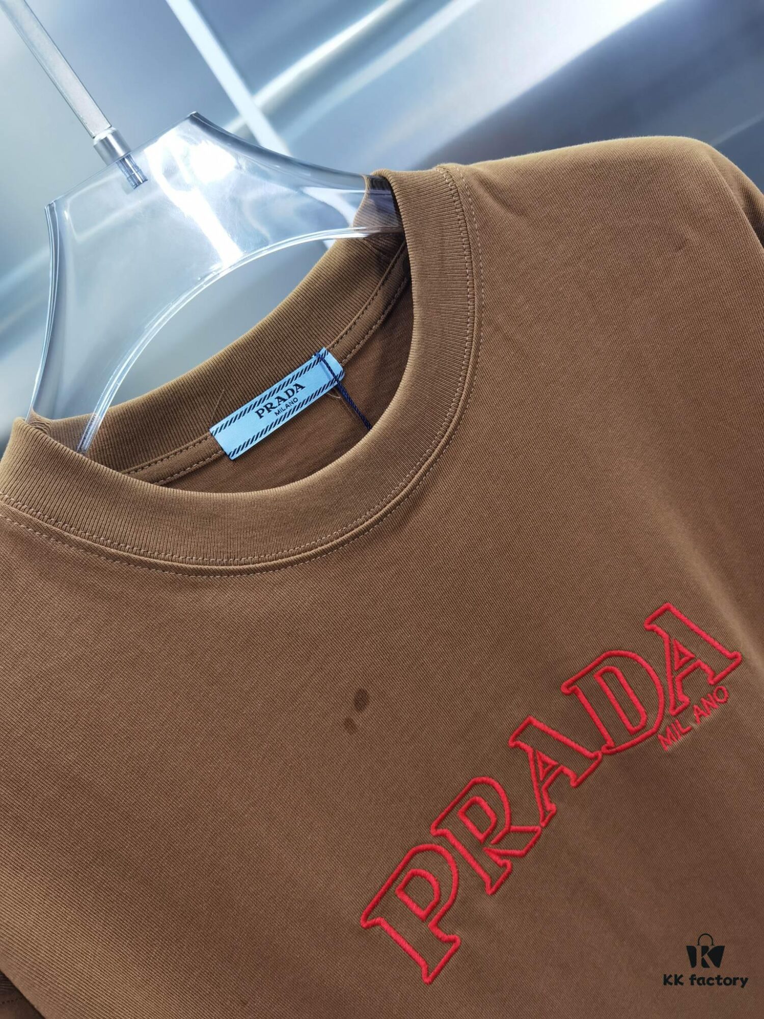 PR*DA Embroidered Premium Version Short Sleeve T-Shirt (Unisex)