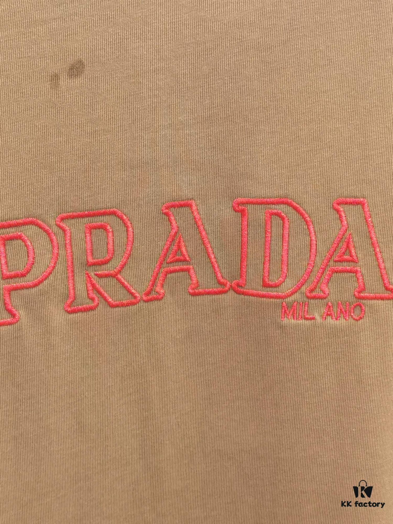 PR*DA Embroidered Premium Version Short Sleeve T-Shirt (Unisex)