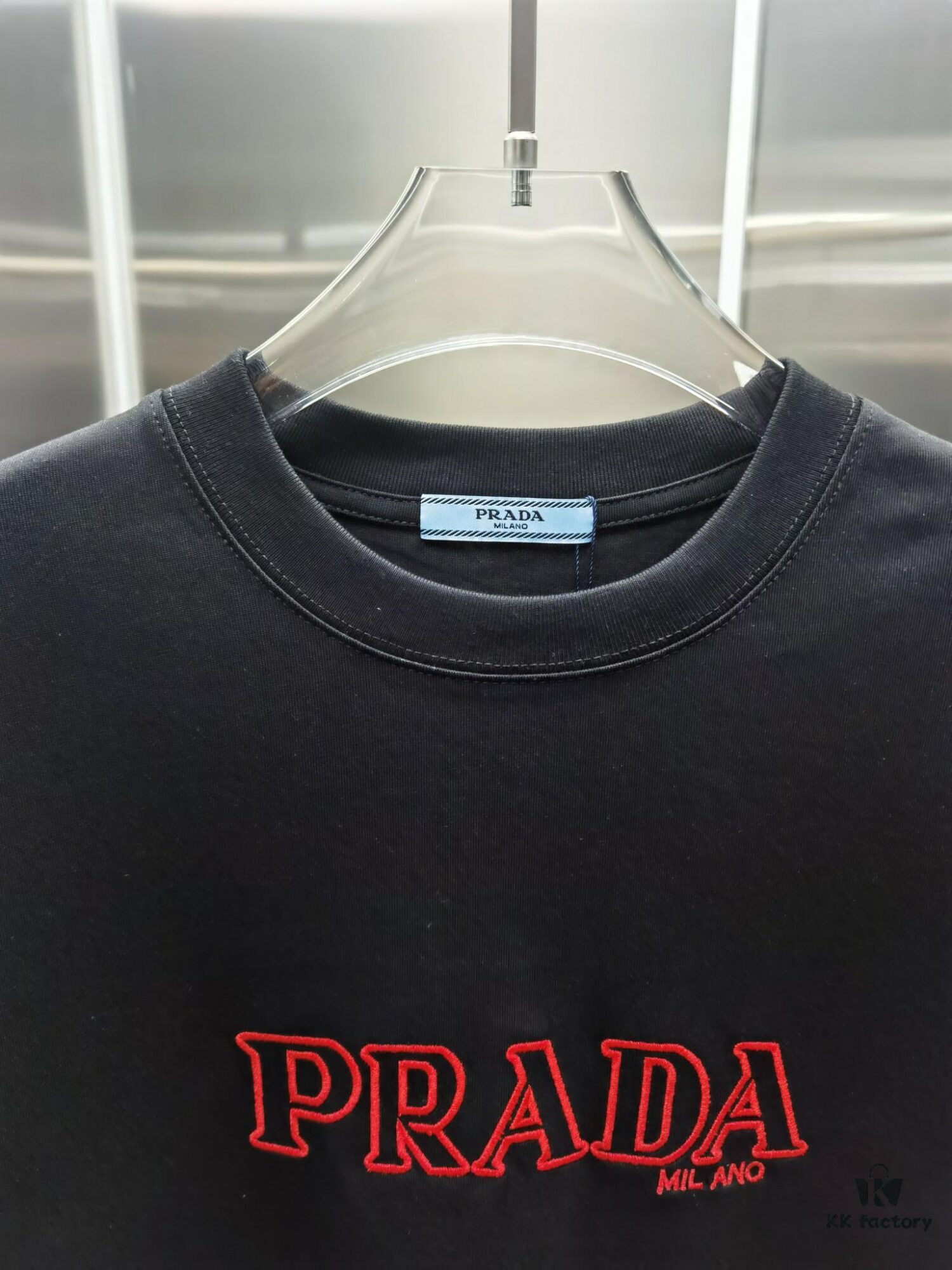 PR*DA Embroidered Premium Version Short Sleeve T-Shirt (Unisex)