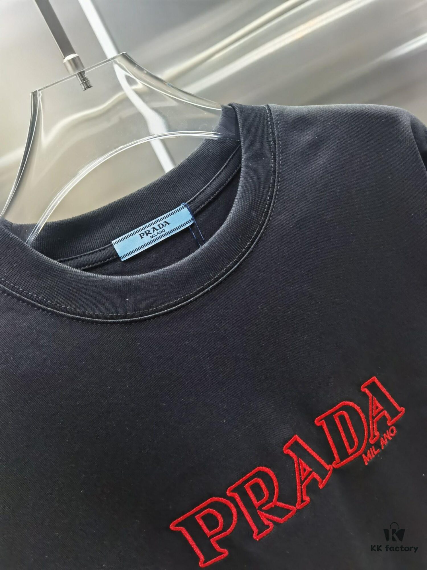 PR*DA Embroidered Premium Version Short Sleeve T-Shirt (Unisex)