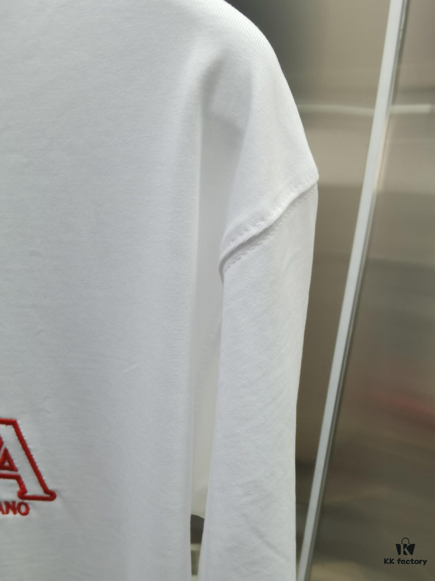 PR*DA Embroidered Premium Version Short Sleeve T-Shirt (Unisex Design)