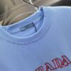 PR*DA Embroidered Short Sleeve T-Shirt (Top-tier Version, Different from Standard Stock)