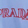 PR*DA Embroidered Short Sleeve T-Shirt (Top-tier Version, Different from Standard Stock)
