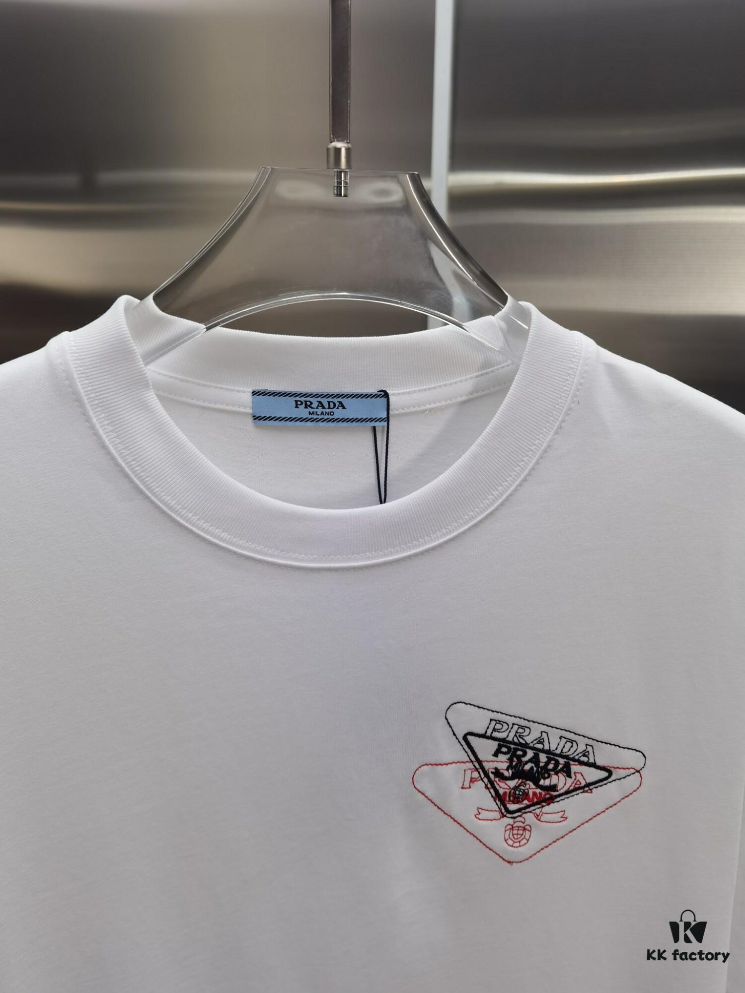 PR*DA Embroidered Premium Version Short Sleeve T-Shirt (Unisex)