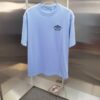 PR*DA Embroidered Premium Short Sleeve T-Shirt (High-End Version, Distinct from Standard Market Offerings)