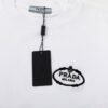 PR*DA Embroidered Short Sleeve T-Shirt (Premium Quality, Dual-Yarn 100% Cotton)