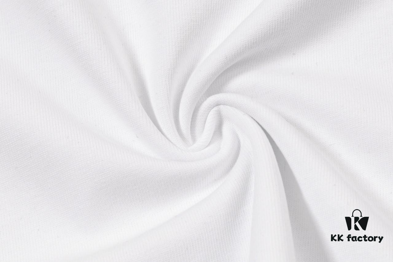 PR*DA Embroidered Short Sleeve T-Shirt (Premium Quality, Dual-Yarn 100% Cotton)