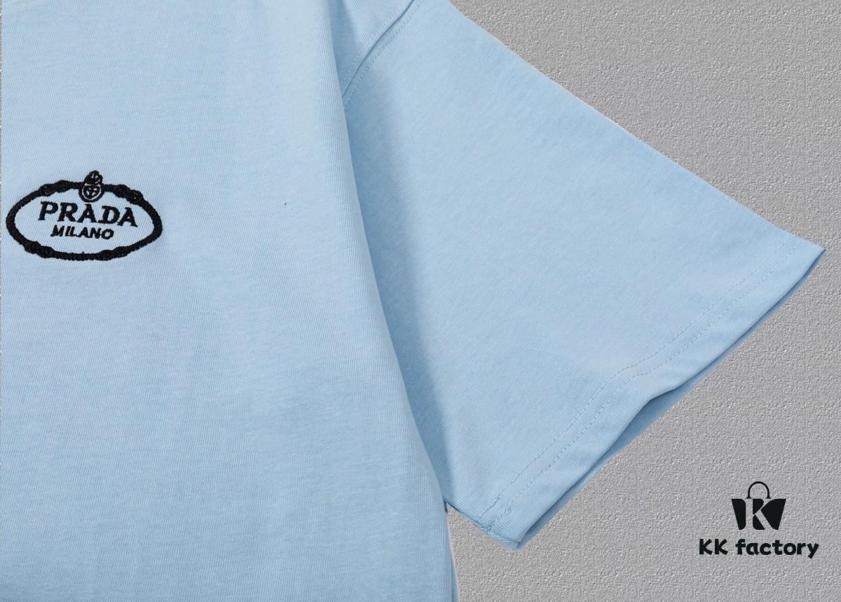 PR*DA Embroidered Premium Version Short Sleeve T-Shirt (Unisex)