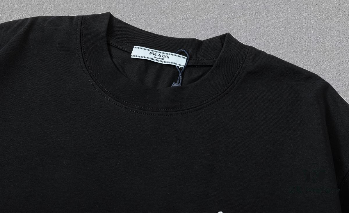 PR*DA Embroidered Premium Version Short Sleeve T-Shirt (Unisex Design)