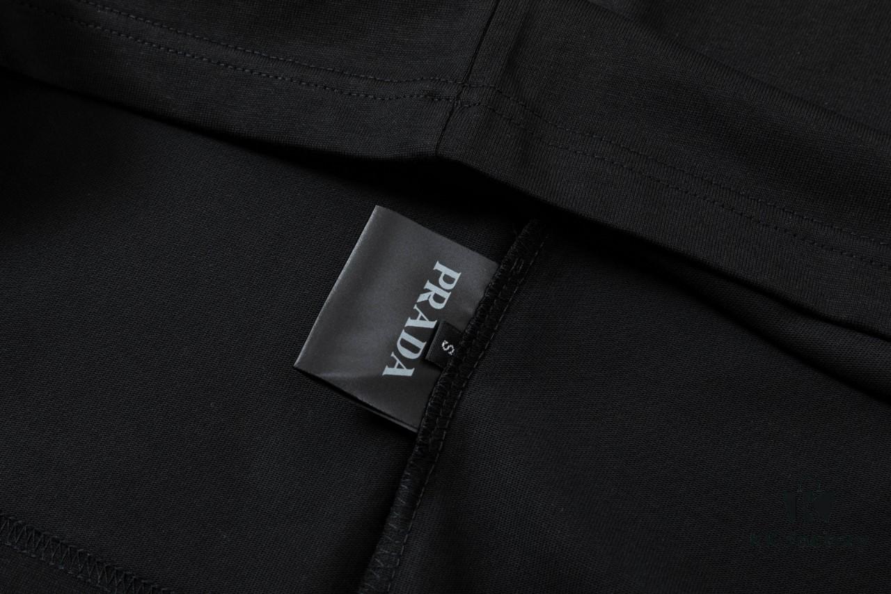 PR*DA Embroidered Premium Version Short Sleeve T-Shirt (Unisex Design)