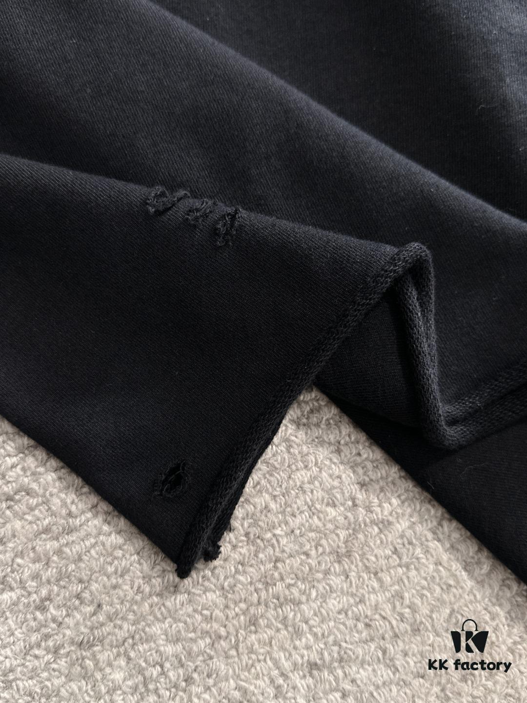 PRADA High-Quality 2025 Spring/Summer New Men's Tie-Dye Washed Short-Sleeve T-Shirt