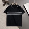 High-Quality Prada 2025 Men's New Crew Neck Short-Sleeve T-Shirt
