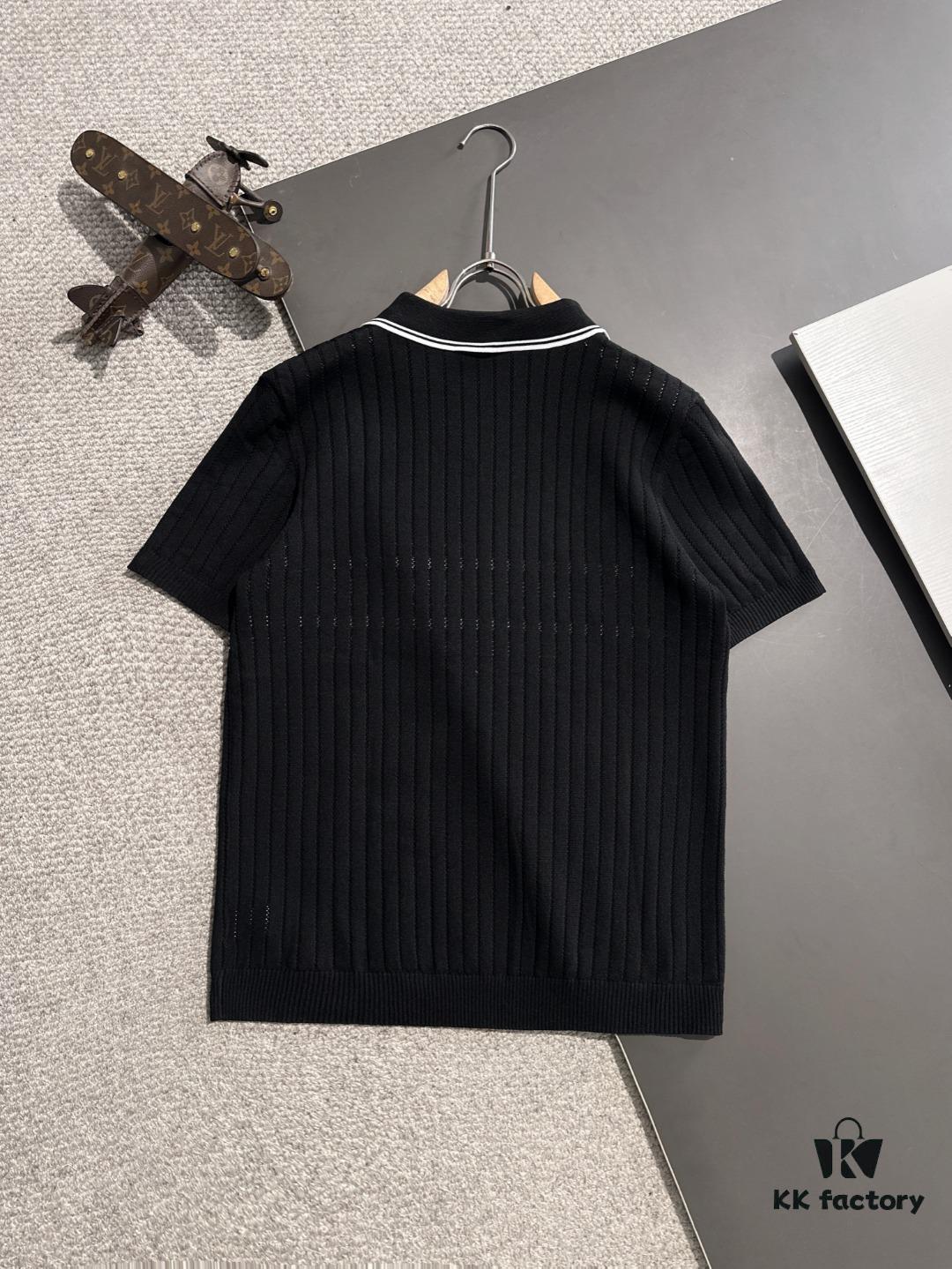 High-Quality Prada 2025 Men's New Crew Neck Short-Sleeve T-Shirt