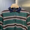 Prada Striped Long-Sleeve Polo Shirt