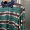Prada Striped Long-Sleeve Polo Shirt