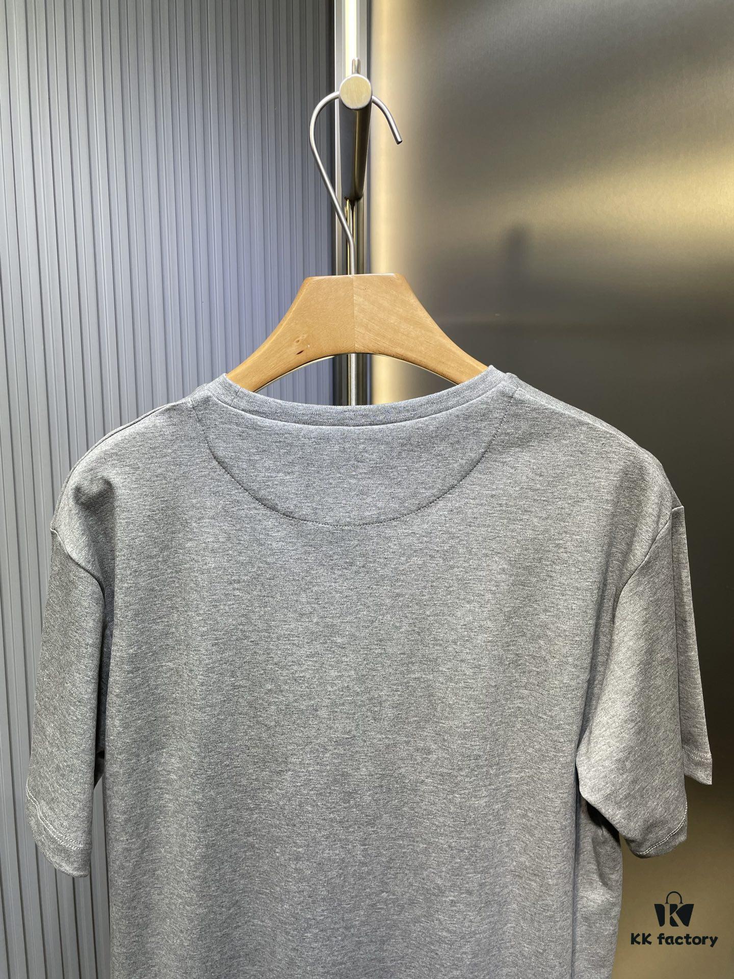 Prada Triangle Logo Short Sleeve T-Shirt