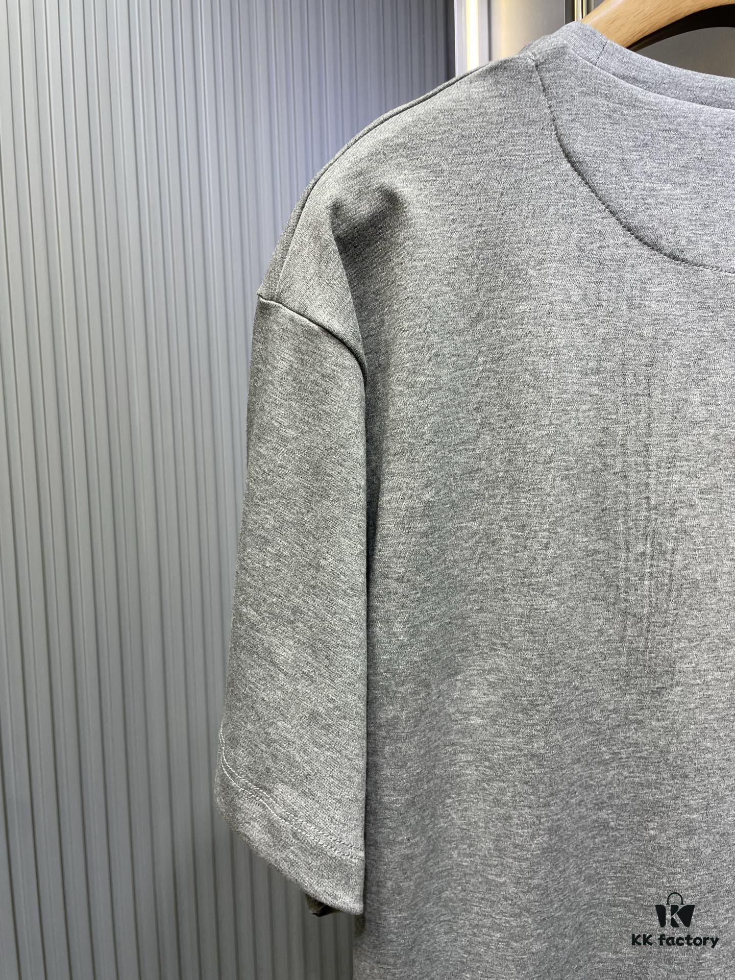 Prada Triangle Logo Short Sleeve T-Shirt