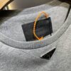 Prada Triangle Logo Short Sleeve T-Shirt