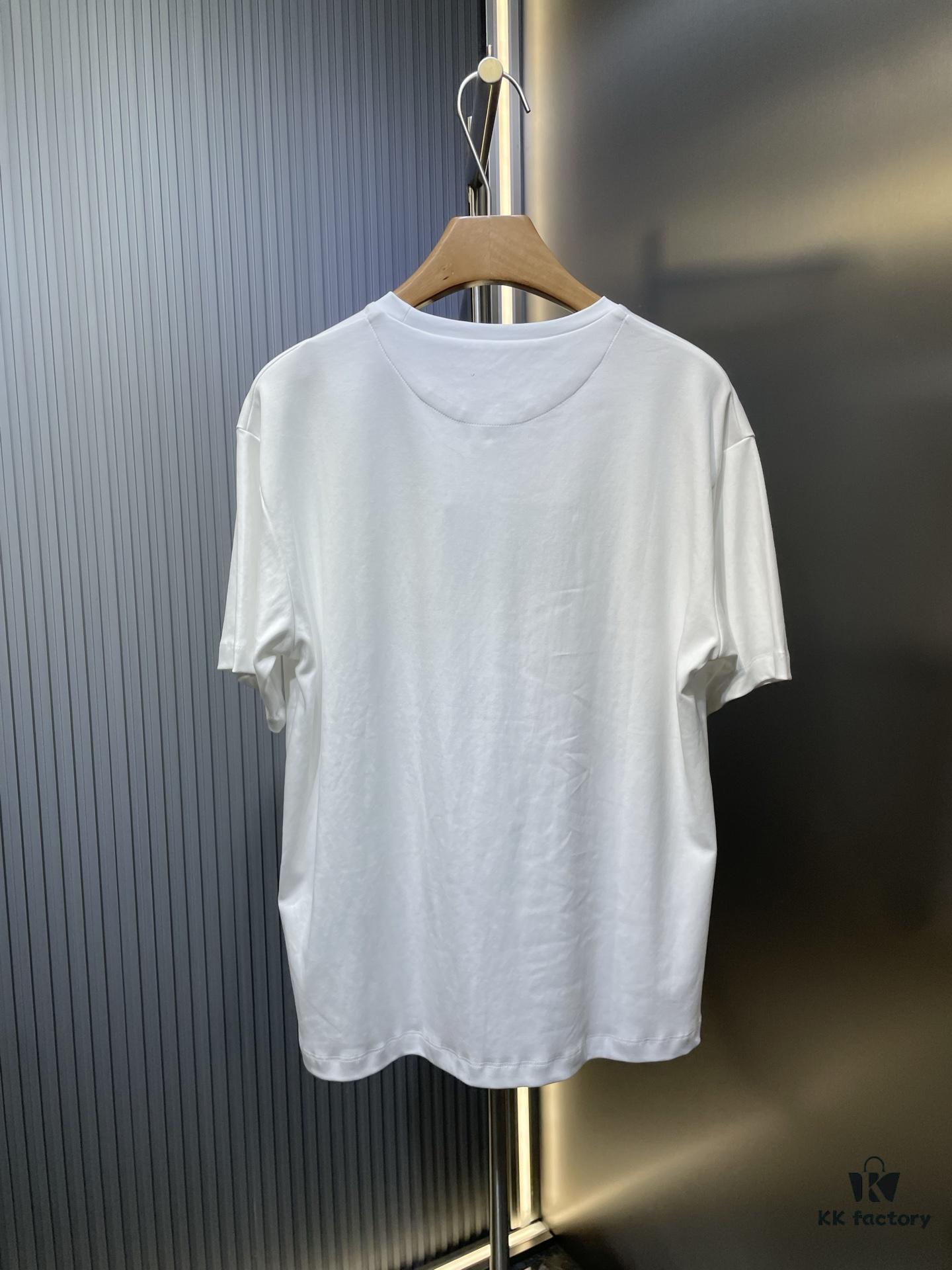 Prada Logo Triangle Short Sleeve T-Shirt