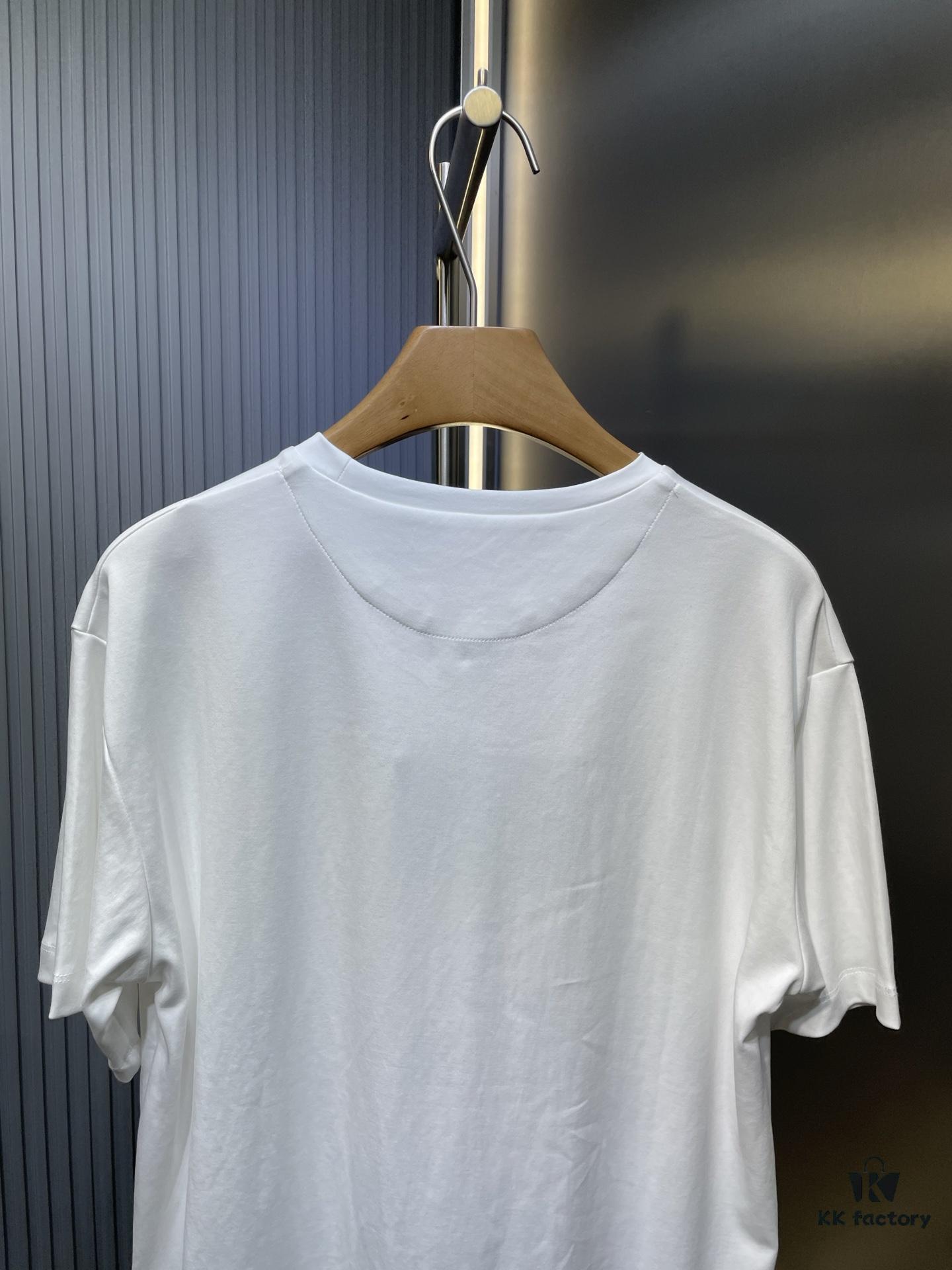 Prada Logo Triangle Short Sleeve T-Shirt