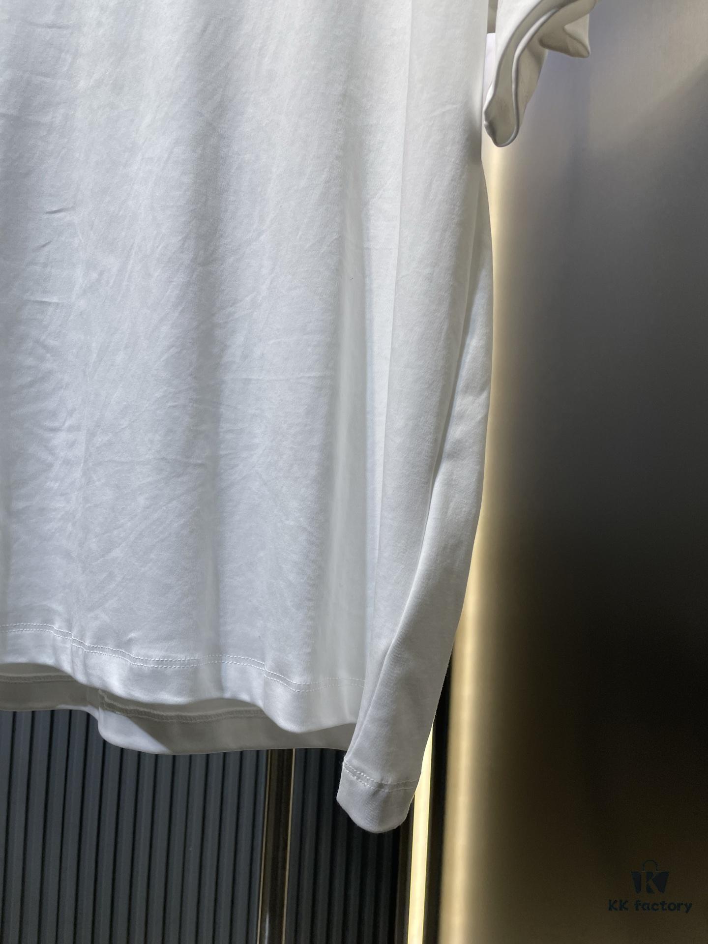 Prada Logo Triangle Short Sleeve T-Shirt