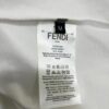 FENDI Men's Premium Cotton Embroidered Casual Short Sleeve T-Shirt, 280g Double-Layer Cotton Fabric, 3D High-End Embroidery, Spring and Summer New Arrival