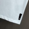 FENDI Fendi 2025 Spring/Summer New Arrival Round Neck Short Sleeve T-Shirt with Hand-Painted Front and Back Print, Made of Heavyweight 320g Double-Yarn Combed Cotton Fabric, Slightly Loose Fit, Soft and Substantial Fabric Texture, Unisex Design