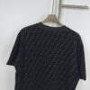 New FENDI Jacquard Velour All-Over Print Short Sleeve T-Shirt Unisex Summer Wear