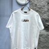 FENDI* Fendi Candy-Colored Embroidered Short Sleeve T-Shirt
