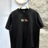 FENDI Candy-colored Embroidered Short Sleeve T-Shirt