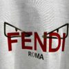 FENDI Fluorescent Letter Print Short-Sleeve T-Shirt