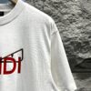 FENDI Fluorescent Letter Print Short-Sleeve T-Shirt