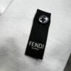FENDI Fluorescent Letter Print Short-Sleeve T-Shirt