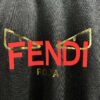 FENDI Fluorescent Logo Print Short Sleeve T-Shirt