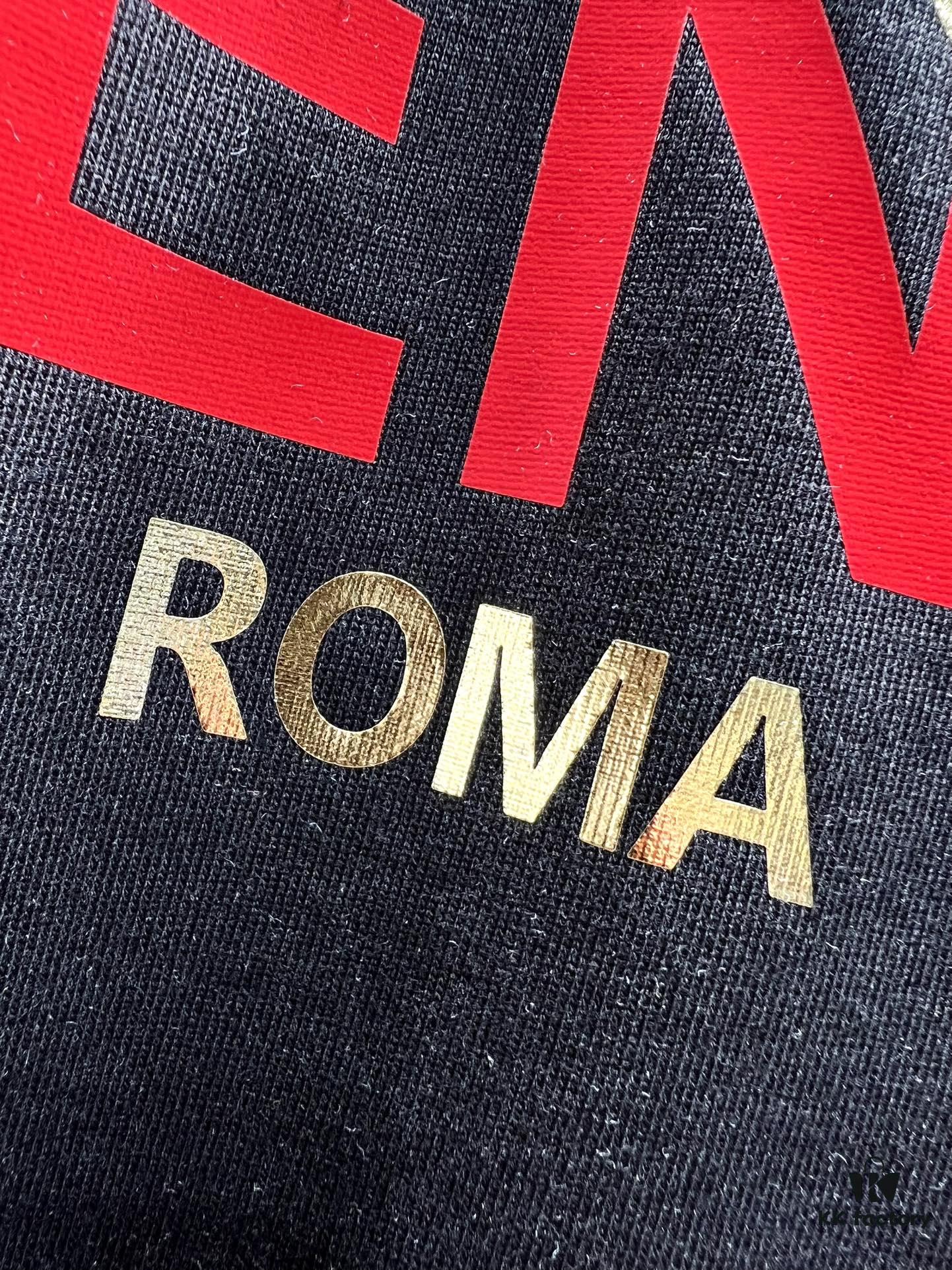 FENDI Fluorescent Logo Print Short Sleeve T-Shirt