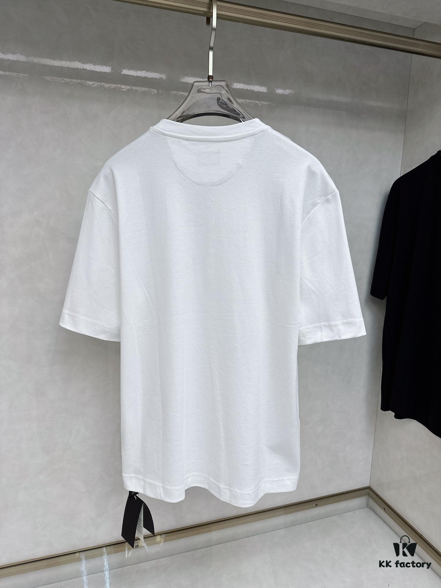 FENDI FENDI Metal FF Short Sleeve T-Shirt