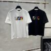 FENDI 25SS New Arrival Round Neck T-Shirt! Must-Have for Trendsetters! Custom Colorful Embroidered Logo on Chest. Classic Colors, Stylish and Fashionable. Youthful and Energetic Overall Look! Made from 280g High-Quality Cotton, Exceptionally Comfortable to Wear and Touch, with Delicate and Premium Texture.