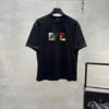 FENDI 25SS New Arrival Round Neck T-Shirt! Must-Have for Trendsetters! Custom Colorful Embroidered Logo on Chest. Classic Colors, Stylish and Fashionable. Youthful and Energetic Overall Look! Made from 280g High-Quality Cotton, Exceptionally Comfortable to Wear and Touch, with Delicate and Premium Texture.