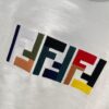 FENDI 25SS New Arrival Round Neck T-Shirt! Must-Have for Trendsetters! Custom Colorful Embroidered Logo on Chest. Classic Colors, Stylish and Fashionable. Youthful and Energetic Overall Look! Made from 280g High-Quality Cotton, Exceptionally Comfortable to Wear and Touch, with Delicate and Premium Texture.