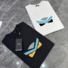 FENDI 25SS New Arrival Crew Neck T-Shirt! Must-Have for Fashion Enthusiasts! Custom 3D Rubber Brand Lettering on Chest, Classic Colorways with Stylish Appeal, Youthful and Energetic Design. Crafted from 280g High-Quality Cotton for Exceptional Comfort and Soft, Premium Touch.