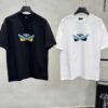 FENDI 25SS New Arrival Crew Neck T-Shirt! Must-Have for Fashion Enthusiasts! Custom 3D Rubber Brand Lettering on Chest, Classic Colorways with Stylish Appeal, Youthful and Energetic Design. Crafted from 280g High-Quality Cotton for Exceptional Comfort and Soft, Premium Touch.