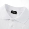 FENDI FF Logo Embossed Knit Polo Shirt with Metal Hardware