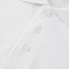 FENDI FF Logo Embossed Knit Polo Shirt with Metal Hardware