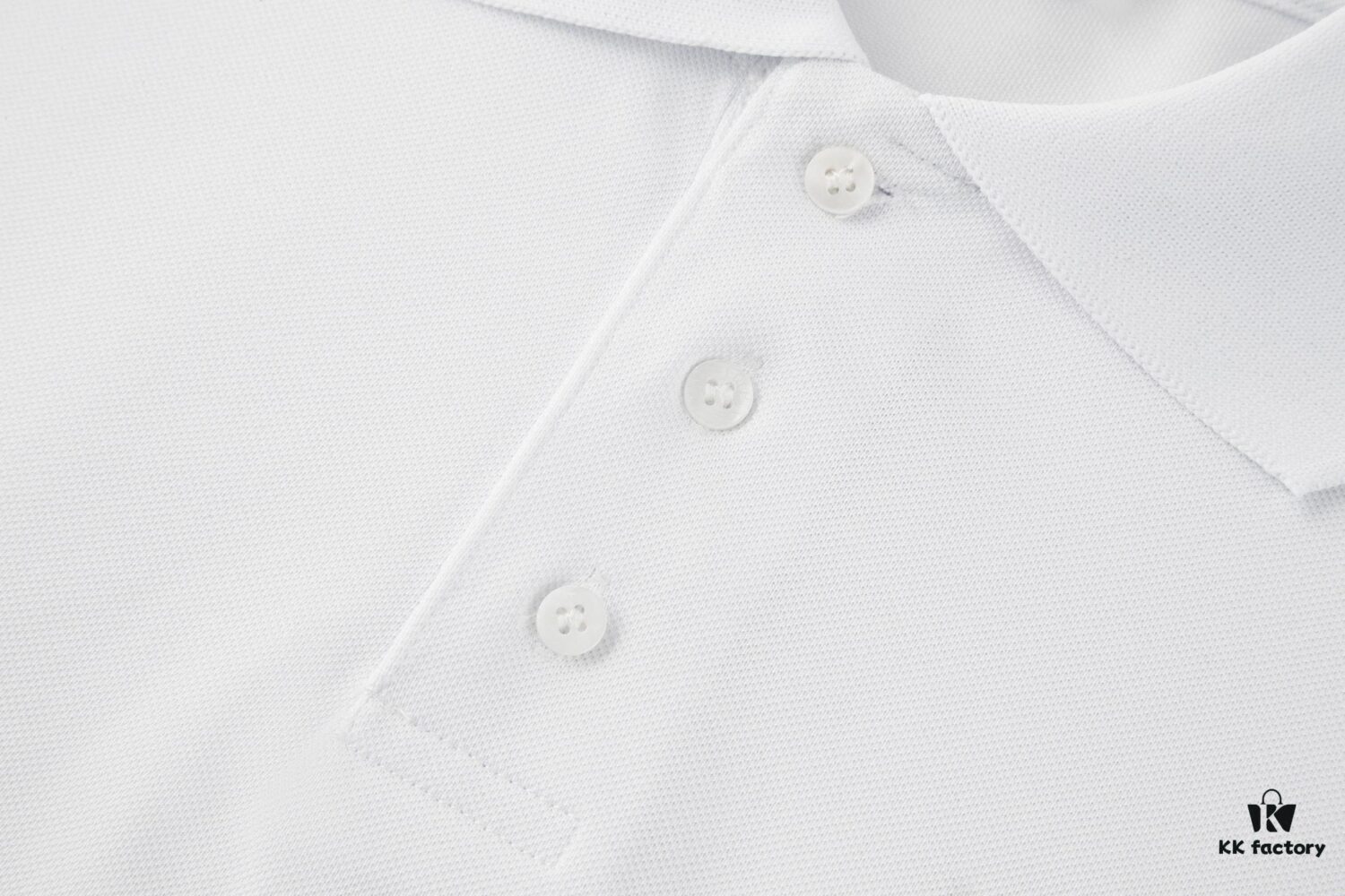 FENDI FF Logo Embossed Knit Polo Shirt with Metal Hardware