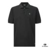 FENDI FF Logo Embossed Knit Polo Shirt