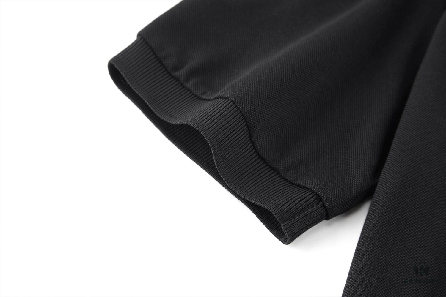 FENDI FF Logo Embossed Knit Polo Shirt