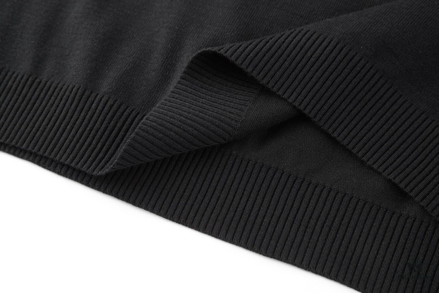 FENDI FF Logo Cotton-Wool Knit Short Sleeve Sweater