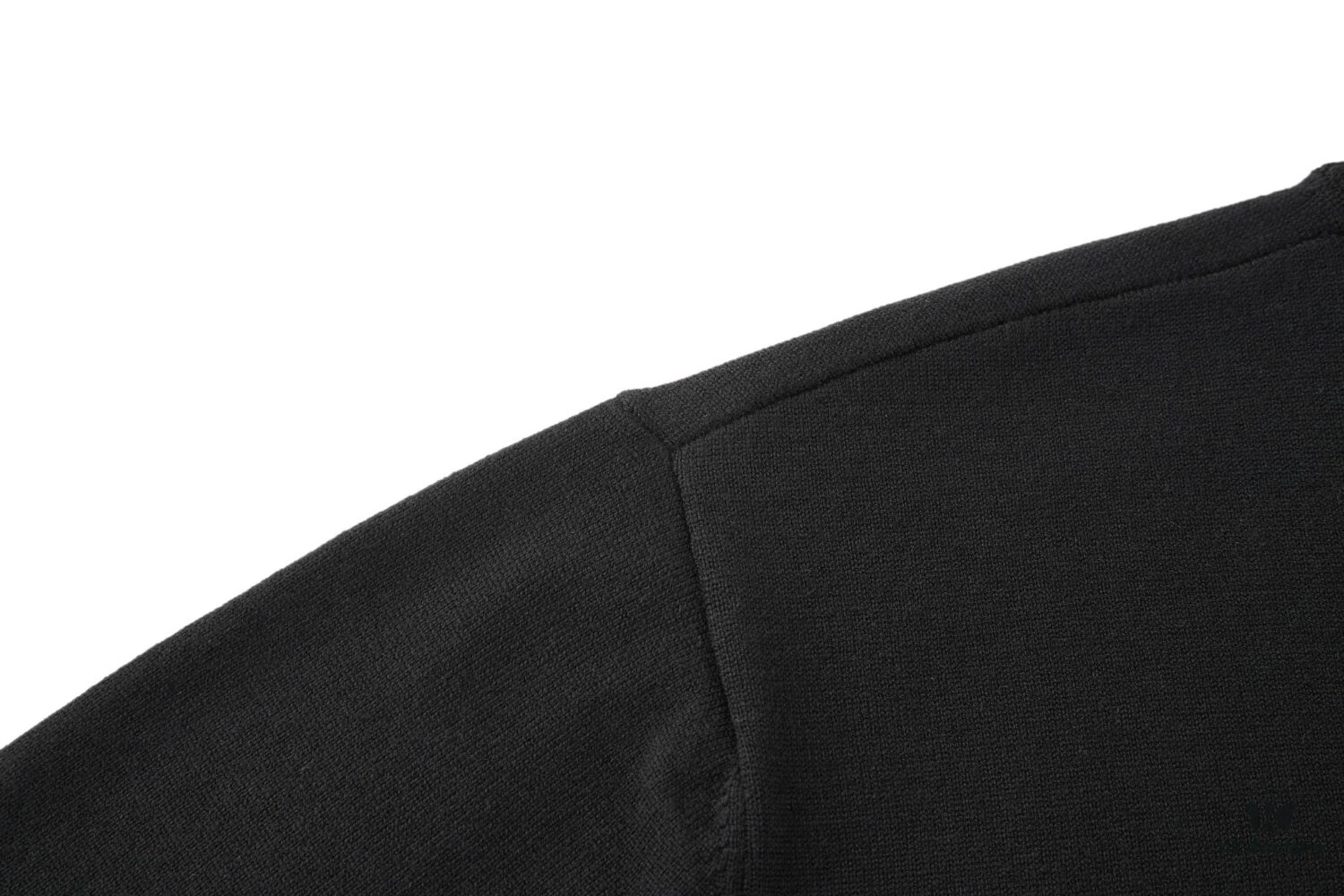 FENDI FF Logo Cotton-Wool Knit Short Sleeve Sweater