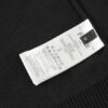 FENDI FF Logo Cotton-Wool Knit Short Sleeve Sweater